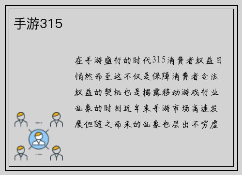手游315